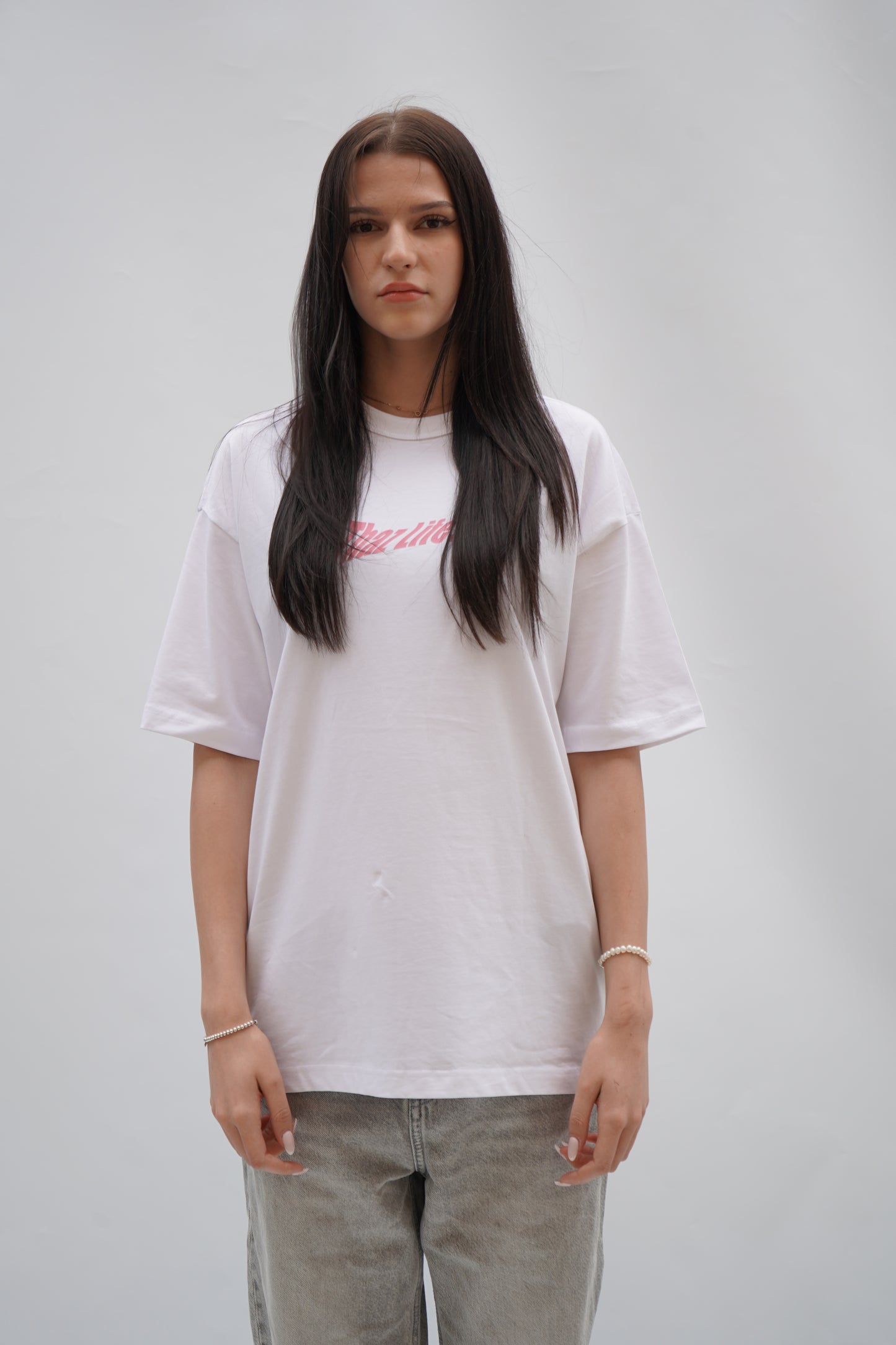 Emil - Boxy Oversized T-shirt white