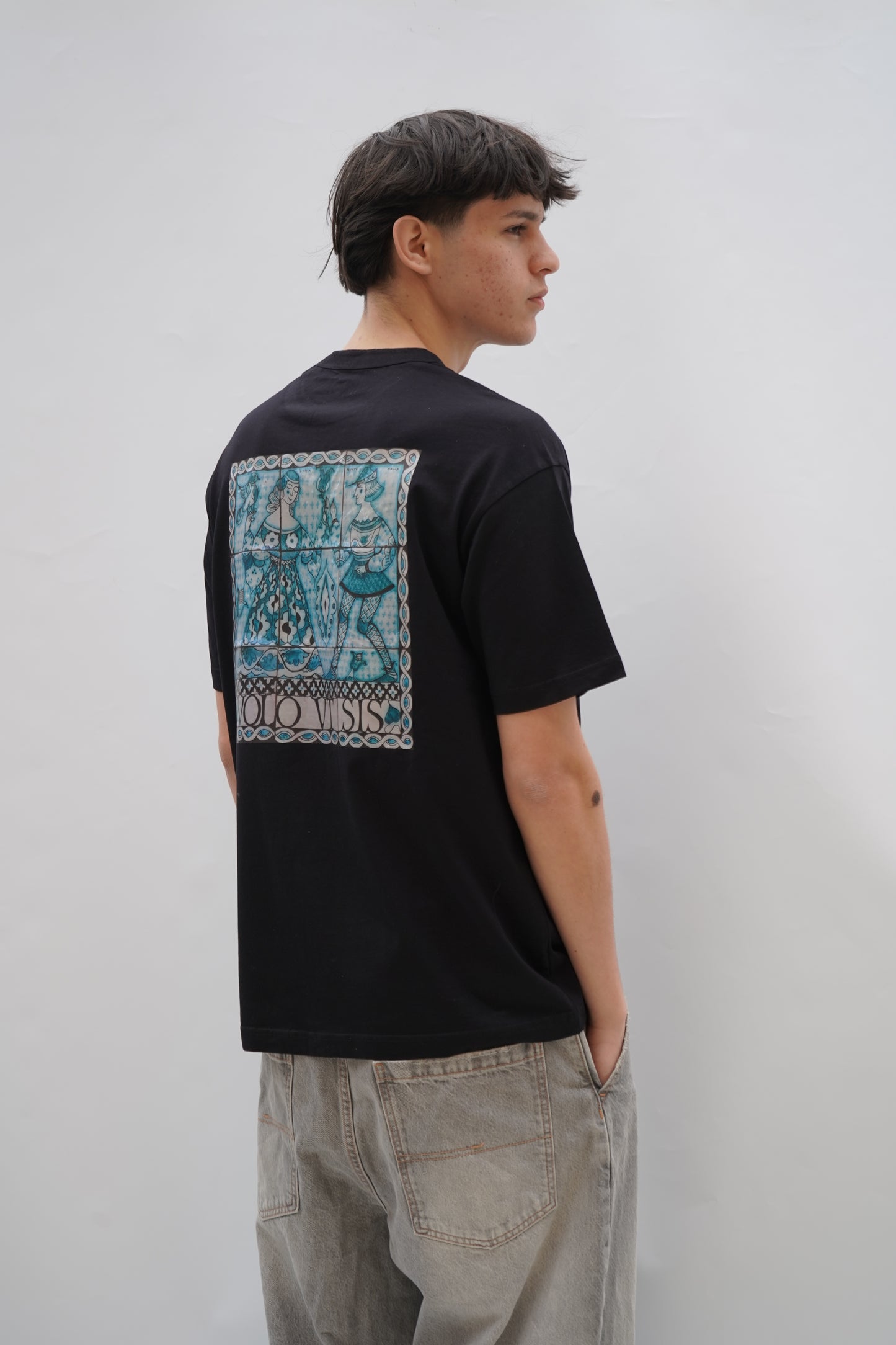 Volo Ut Sis - Boxy Oversized T-shirt black