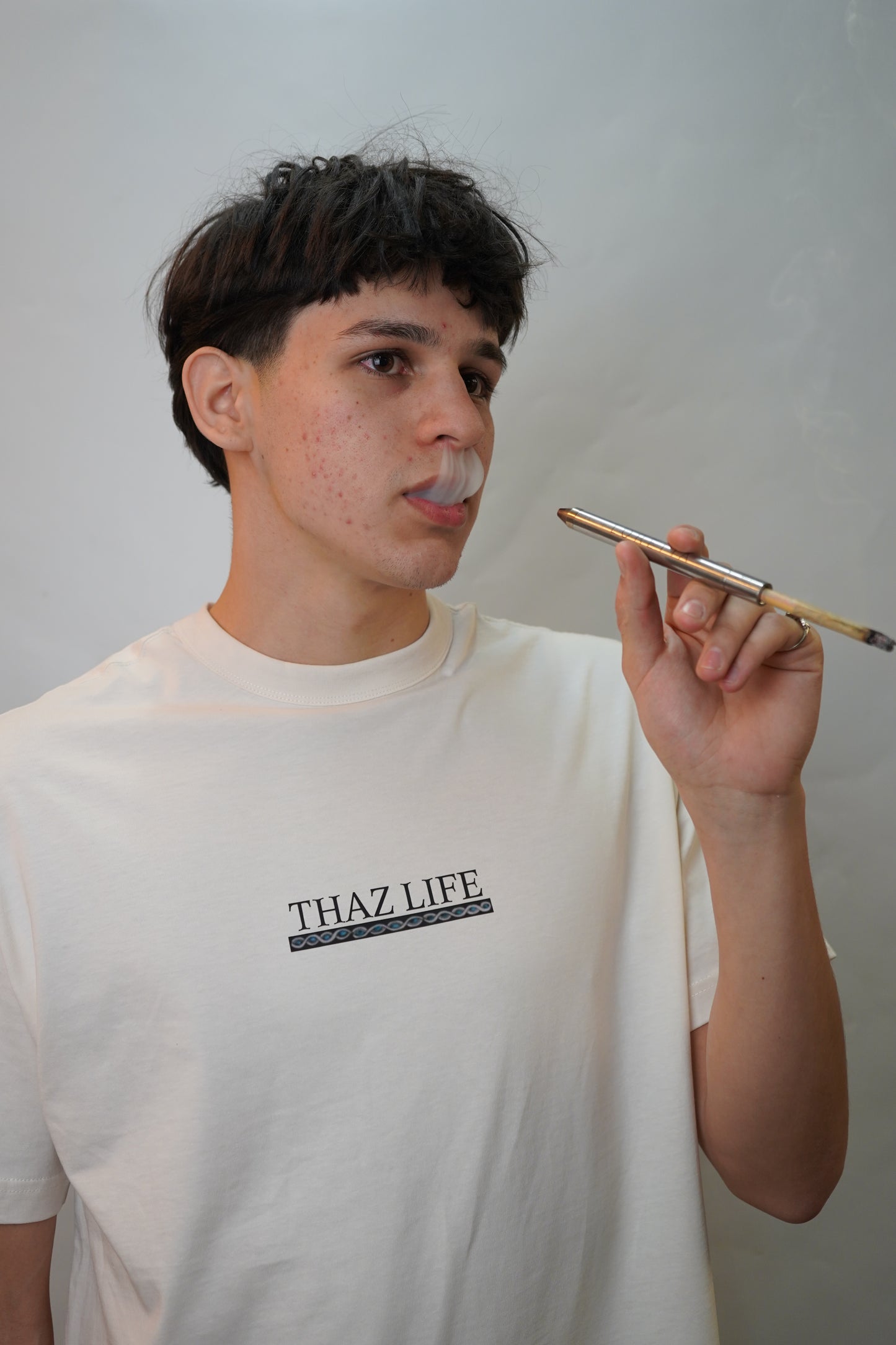 Volo Ut Sis - Boxy Oversized T-shirt creme