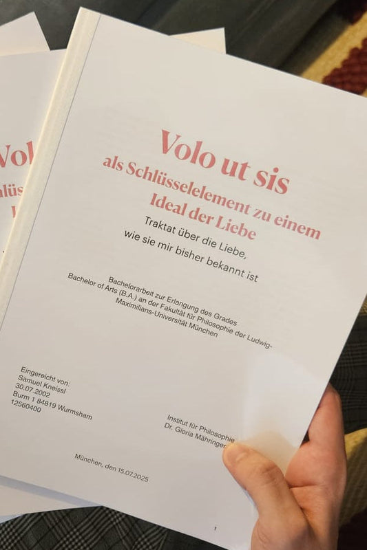 Volo ut sis - (gedruckte Verison)